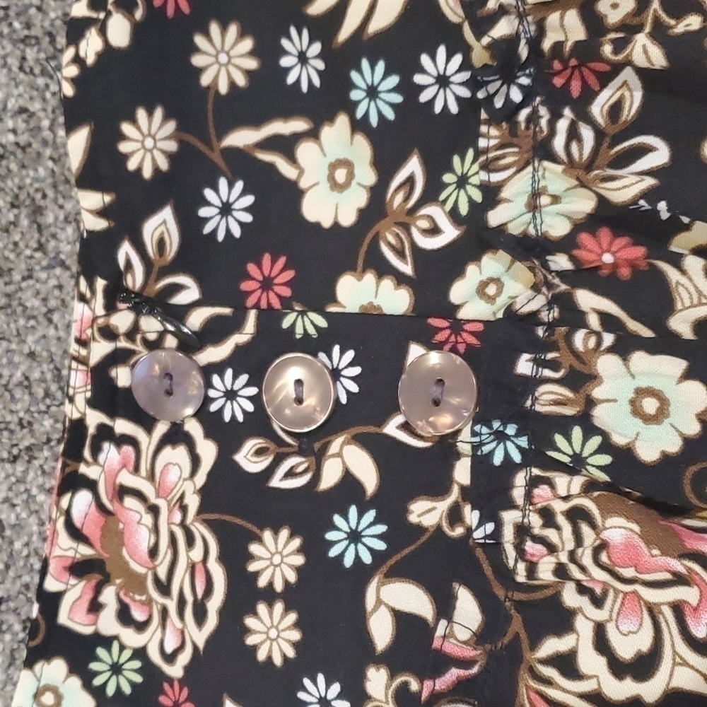 Requirements floral skirt boho midi women sz 12 boho - Picture 9 of 9